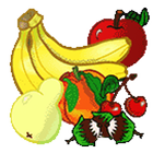 Draw Fruits in colors by Number Pixel Art icon