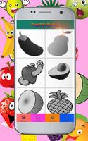 Draw Fruits in colors by Number Pixel Art screenshot 2