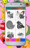 Draw Fruits in colors by Number Pixel Art screenshot 3