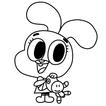 Como desenhar Gumball