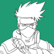 Cách vẽ Kakashi Hatake