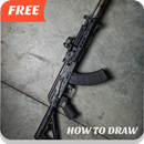 How to draw weapons APK