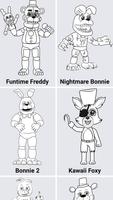 Cómo dibujar personajes FNAF captura de pantalla 2