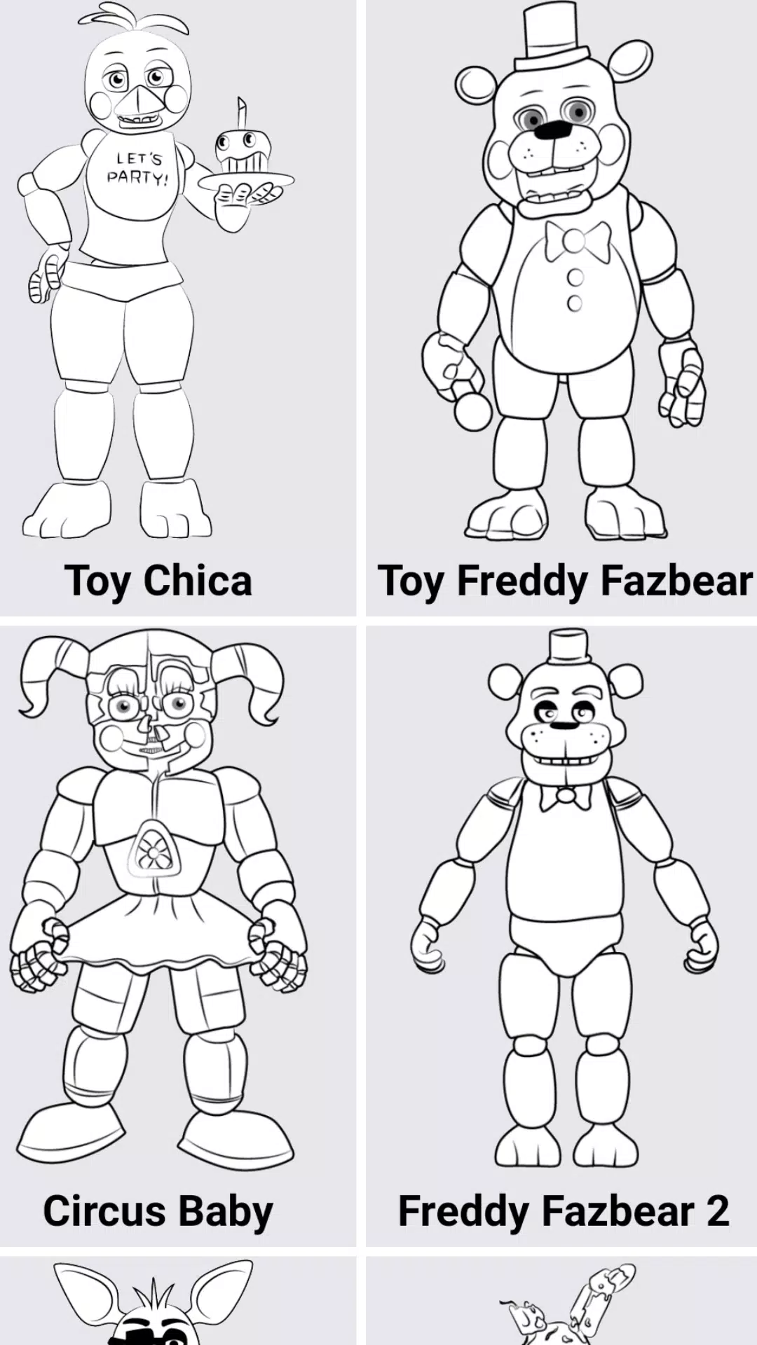 Download do APK de Como desenhar personagens FNAF para Android