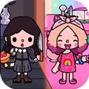 Toca Wednesday Boca Coloring APK