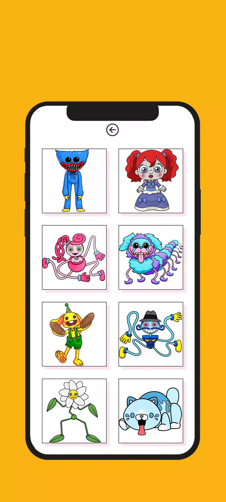 How to Draw Poppy Playtime Characters 