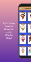 Poster How to Draw Ice Cream