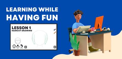Artwork app. Anime drawing โปสเตอร์