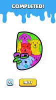 Alphabet Paint Color by Number скриншот 3