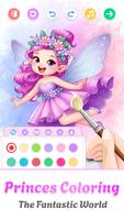 Poster Princess Coloring