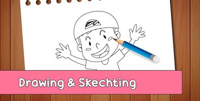 Drawing Game - Kids Art পোস্টার