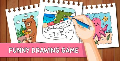 Drawing Gam - Kids Art ภาพหน้าจอ 1