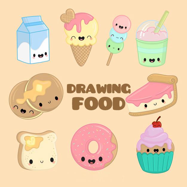 DRAWING FOOD - Cute drawing instructions for Android - APK Download