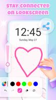 Drawpal - Lockscreen Drawing تصوير الشاشة 1