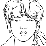How to Draw BTS icon