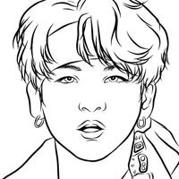 How to Draw BTS Affiche