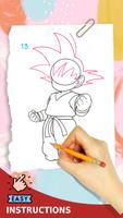 Draw : Anime & Manga Character স্ক্রিনশট 1