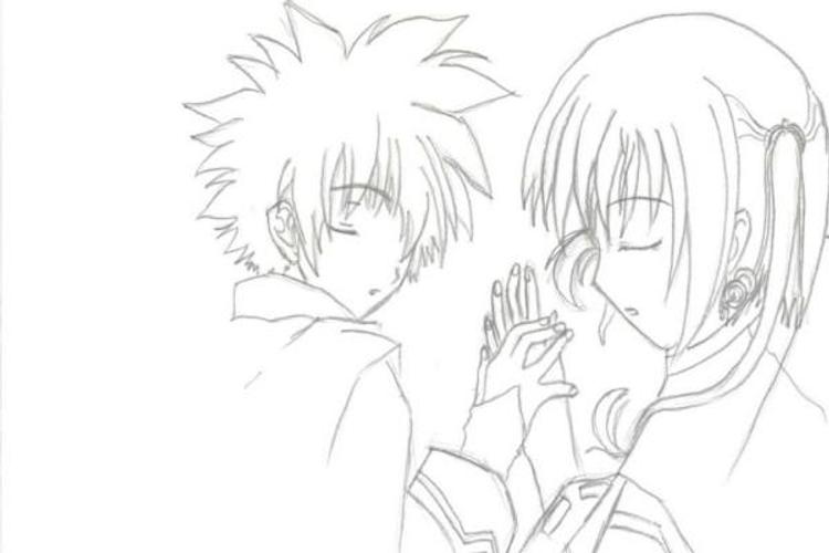Drawing Anime Couple Ideas For Android Apk Download