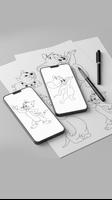 Draw Tom Cat and Jerry Mouse imagem de tela 1