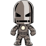 How to draw Iron icon