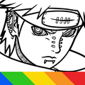 Libro para colorear Akatsuki
