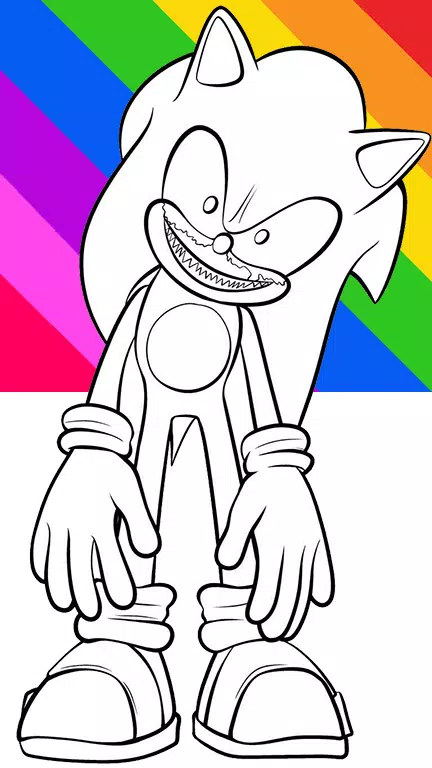 Sonic Exe Coloring Pages - Coloring Pages For Kids And Adults in 2023