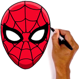 How to draw Miles Morales icon
