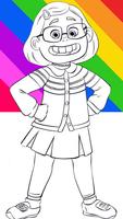 Turning Red coloring game screenshot 2