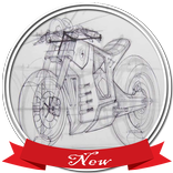 ड्राइंग मोटोकसायकल ट्यूटोरियल