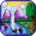 drawing scenery