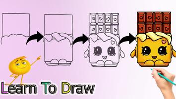 How To Draw cute things Affiche