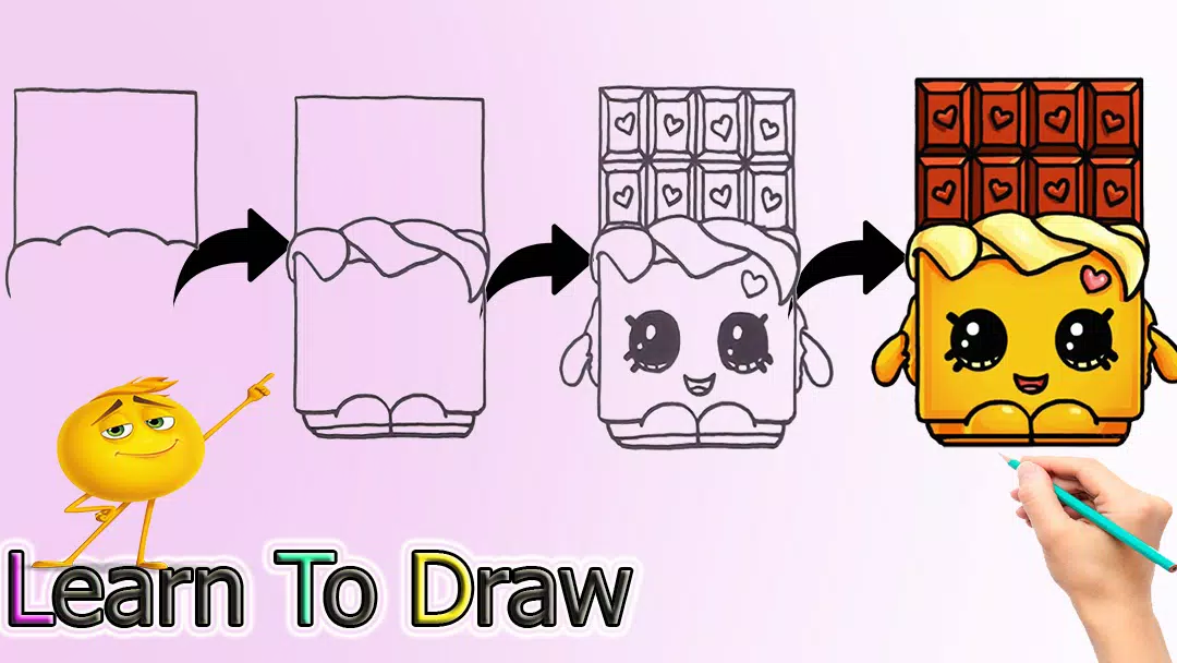HOW TO DRAW CUTE WATERMELON ICE CREAM, STEP BY STEP,DRAW CUTE