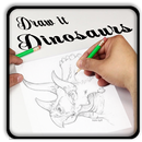 cómo dibujar dinosaurio APK