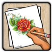 ارسمها: كيفية رسم الزهور