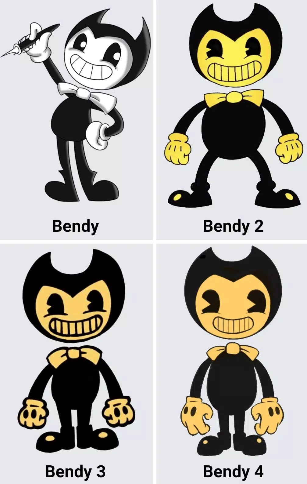 DESENHANDO PERSONAGENS DE JOGOS PASSO A PASSO - Among Us, Bendy