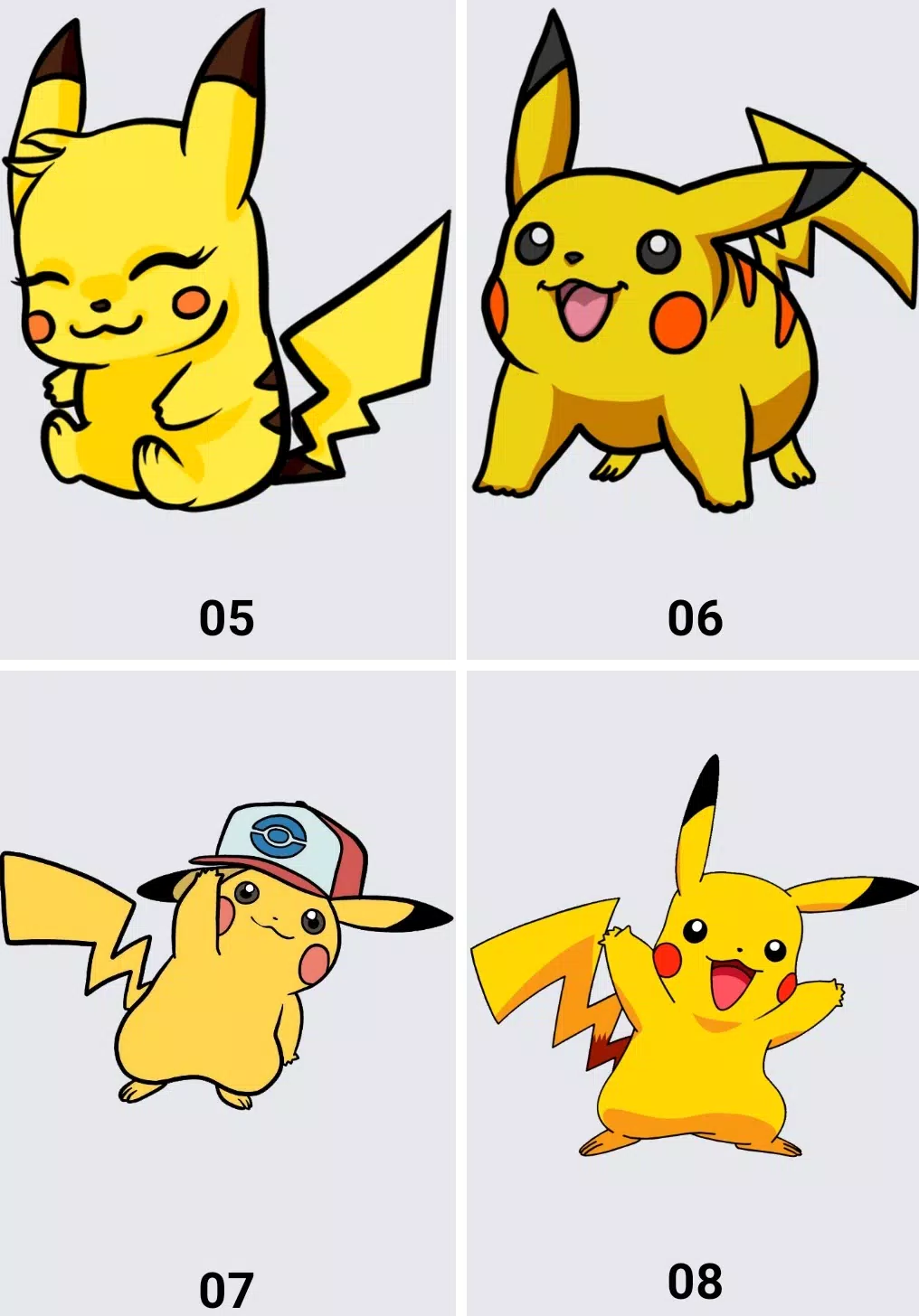 Download do APK de Como desenhar Pokémon Pikachu passo a passo
