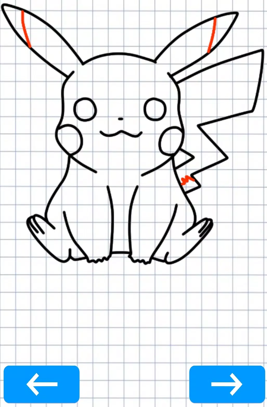 Como Desenhar o Pikachu: Passo a Passo #shorts 