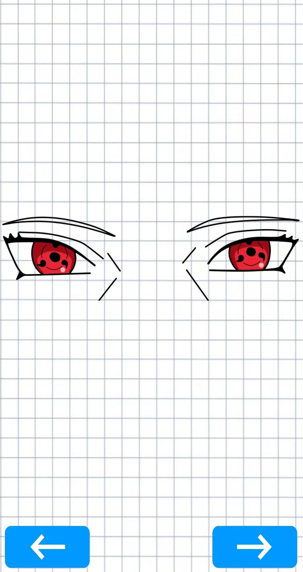 COMO DESENHAR O SHARINGAN DO KAKASHI 