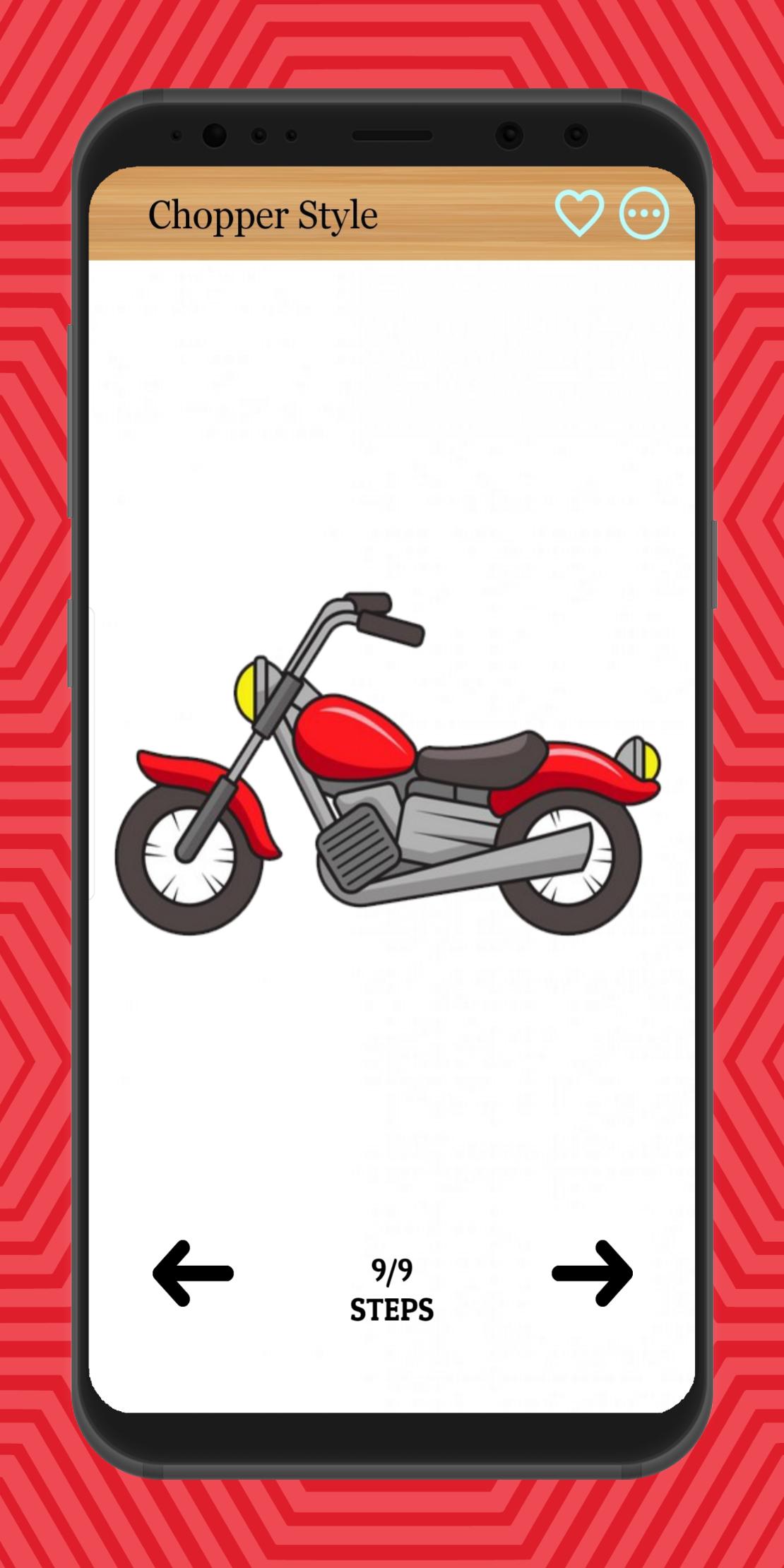 Download do APK de como desenhar motocicleta - para iniciante e