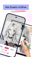 AR Drawing: Anime Sketch Affiche