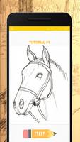 描き方馬を簡単に描画段階 スクリーンショット 1