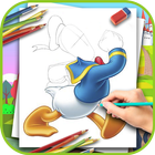 How to Draw Cartoon Characters ไอคอน