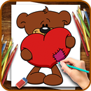 How to draw Love Heart APK