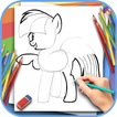 Как нарисовать красивого пони