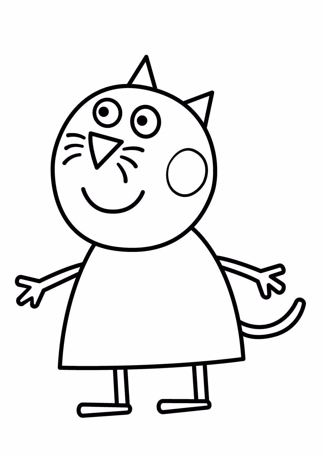 peppa pig desenho para desenhar