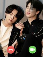 Bts Fake call - Bts Video Call Affiche