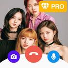 Icona BlackPinK Fake call - BlackPin