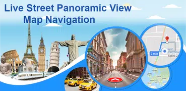 Live Street Panoramic View Map Navigation