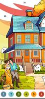 Dream Home Coloring book syot layar 1