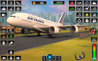 Pilot City Plane Flight Games скриншот 3